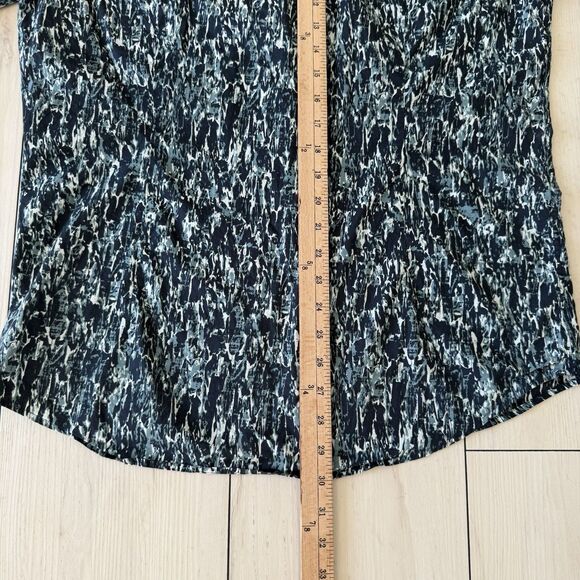 7 Diamonds Mens Size Large 100% Cotton Button Up 7063 Made Well Shirt Artsy - Picture 10 of 11